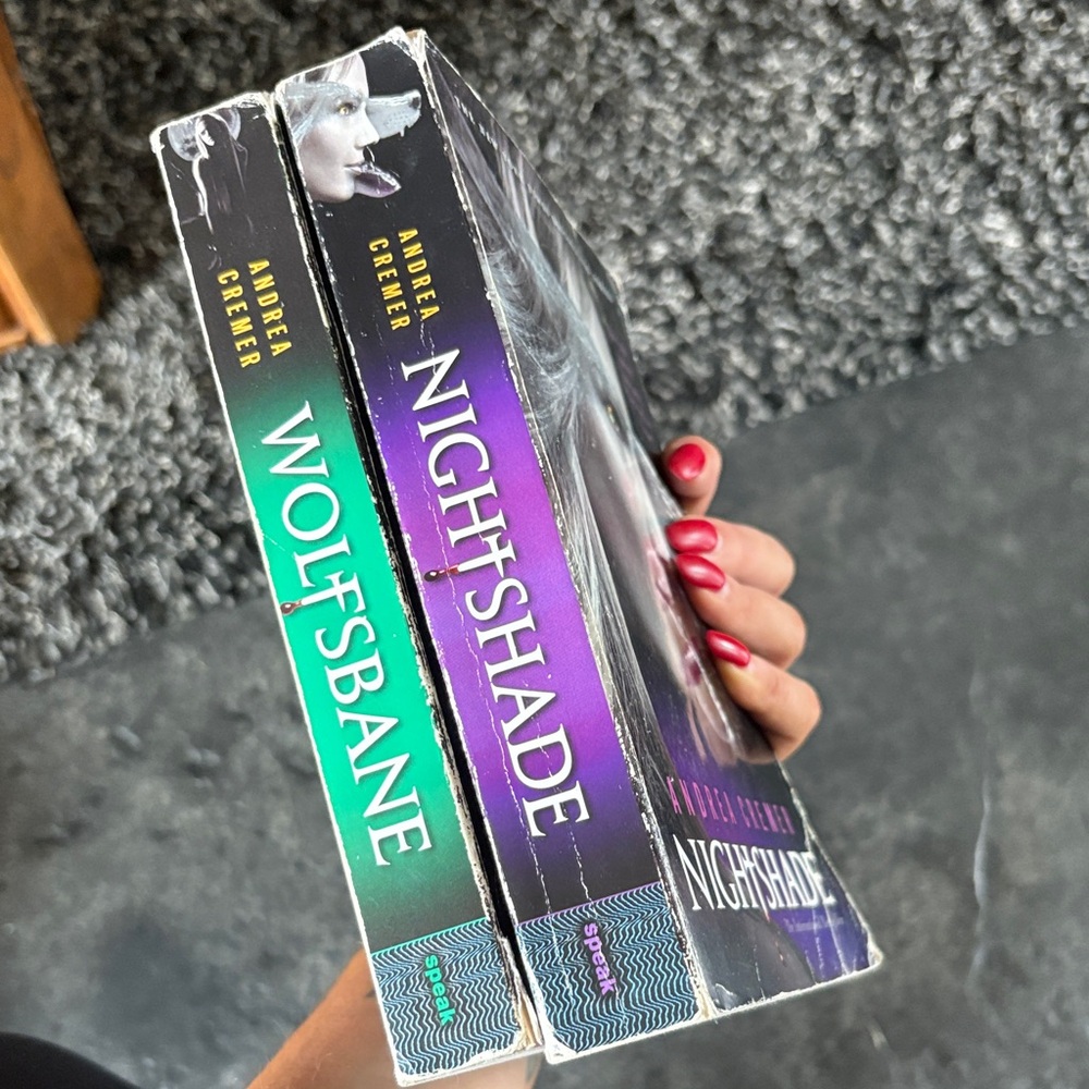 Wolfsbane and Nightshade Books by Andrea Cremer